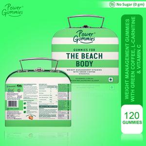 Power Gummies - The Beach Body Gummies - 2 Months Pack | With Green Coffee Extract and Vitamin C | Composition Information