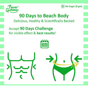 Power Gummies - The Beach Body Gummies - 2 Months Pack | 100% Vegan and Cruelty Free Vitamin Supplement | Beach Body With Delicious Gummies